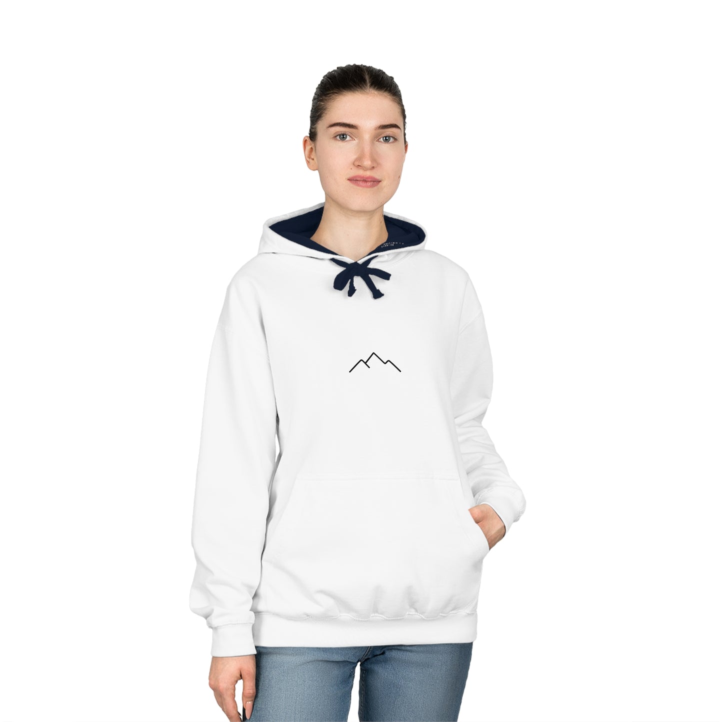 Minimalist Mountain Hoodie