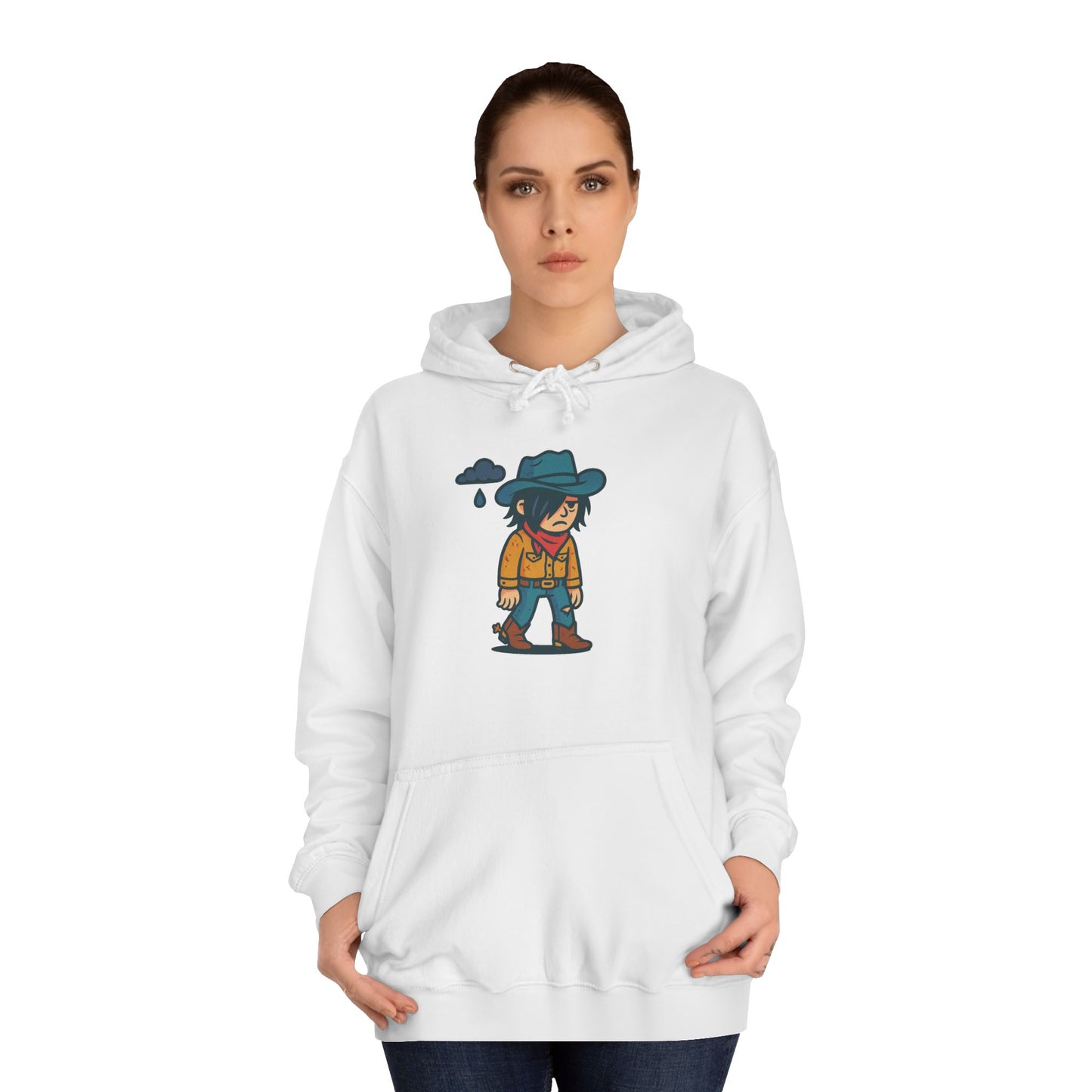 The Lonesome Drifter – Stormbound Cowboy Hoodie