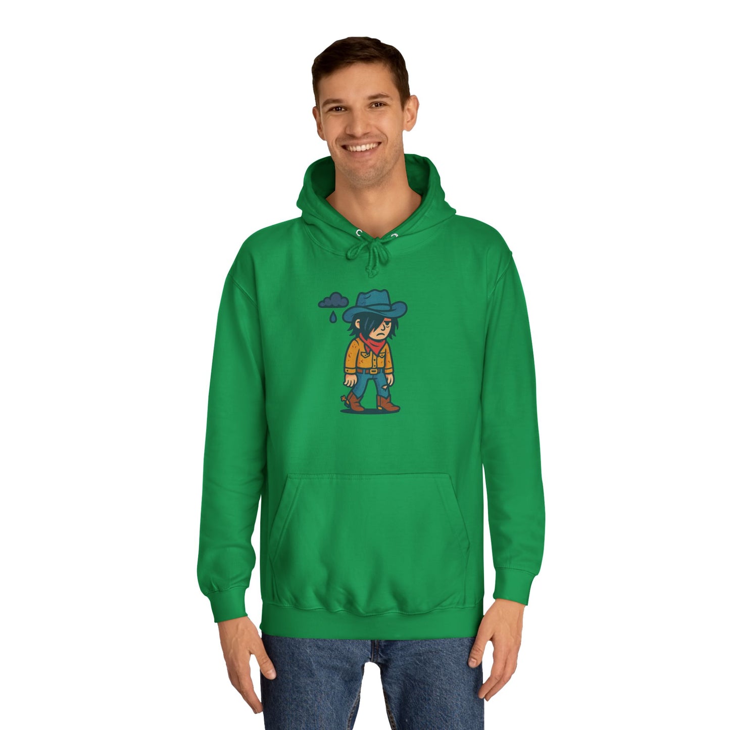 The Lonesome Drifter – Stormbound Cowboy Hoodie