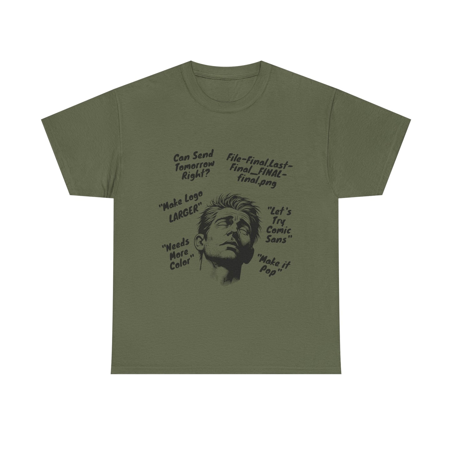 Funny Graphic Tee for Designers | Makes Great Gifting, Creative Wear, Casual Style, Unique Humor, Everyday Comfort