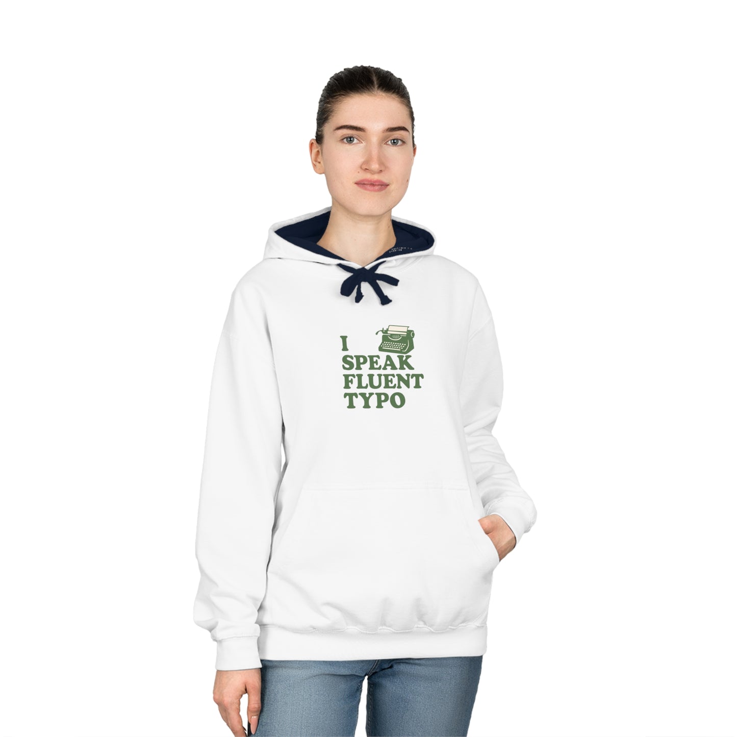 I Speak Fluent Typo Hoodie
