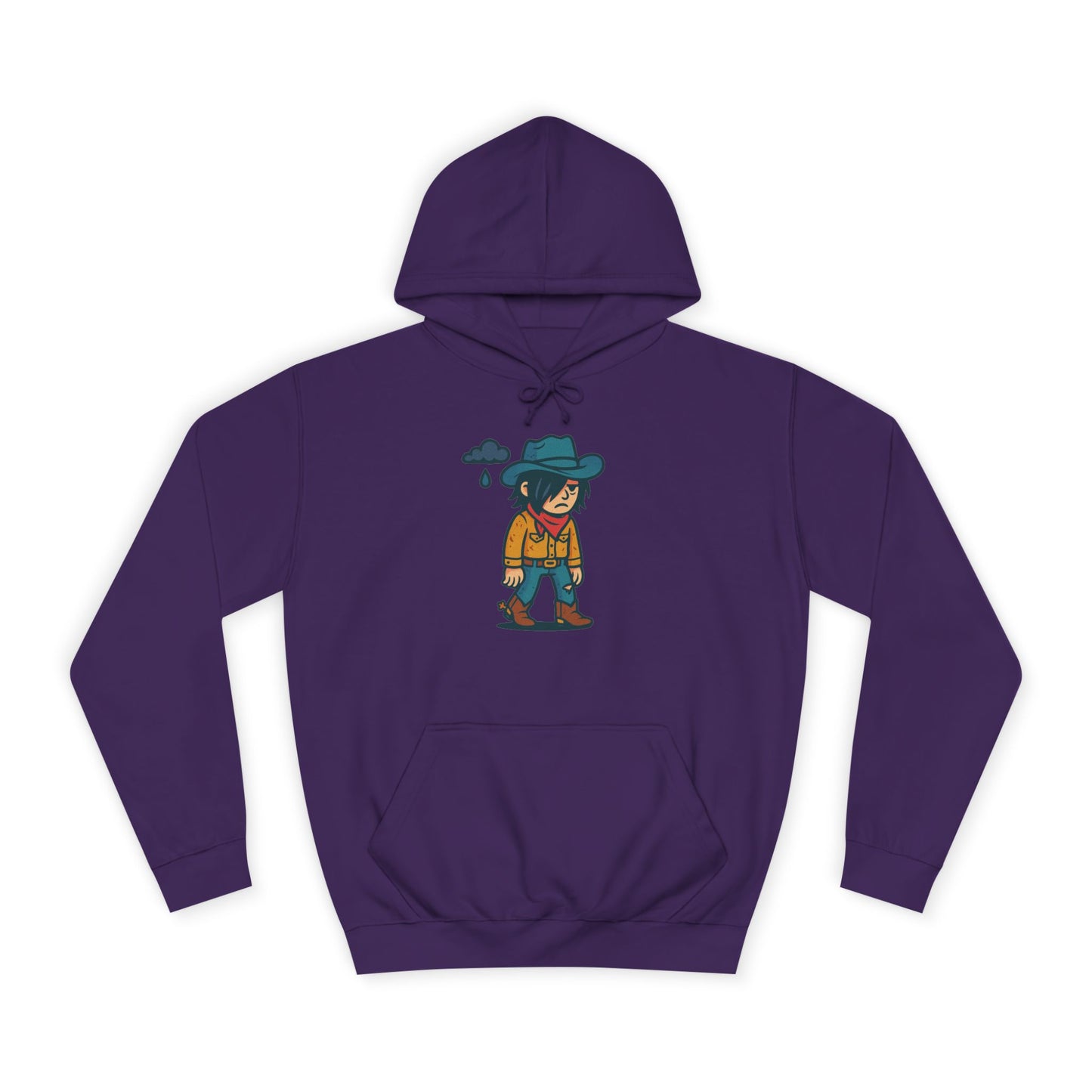 The Lonesome Drifter – Stormbound Cowboy Hoodie