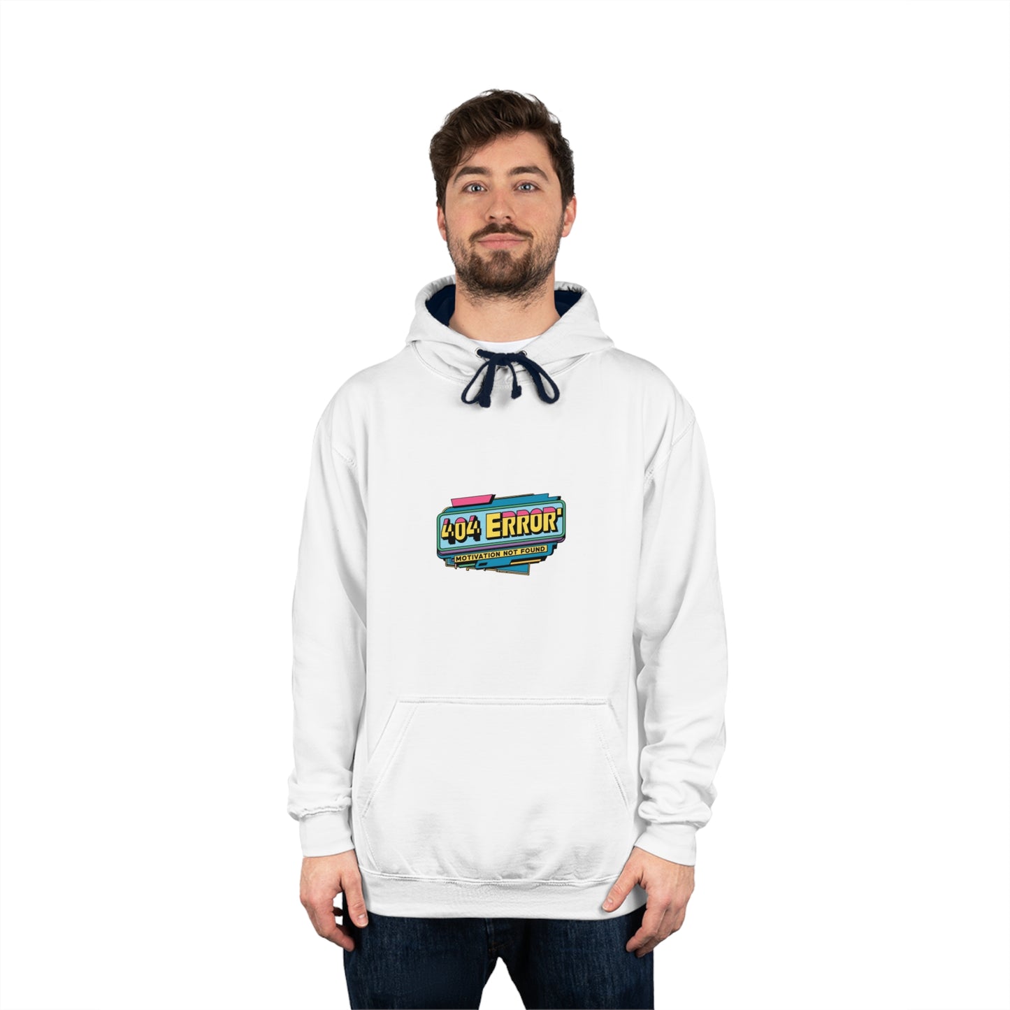 404 Error: Motivation Not Found Hoodie
