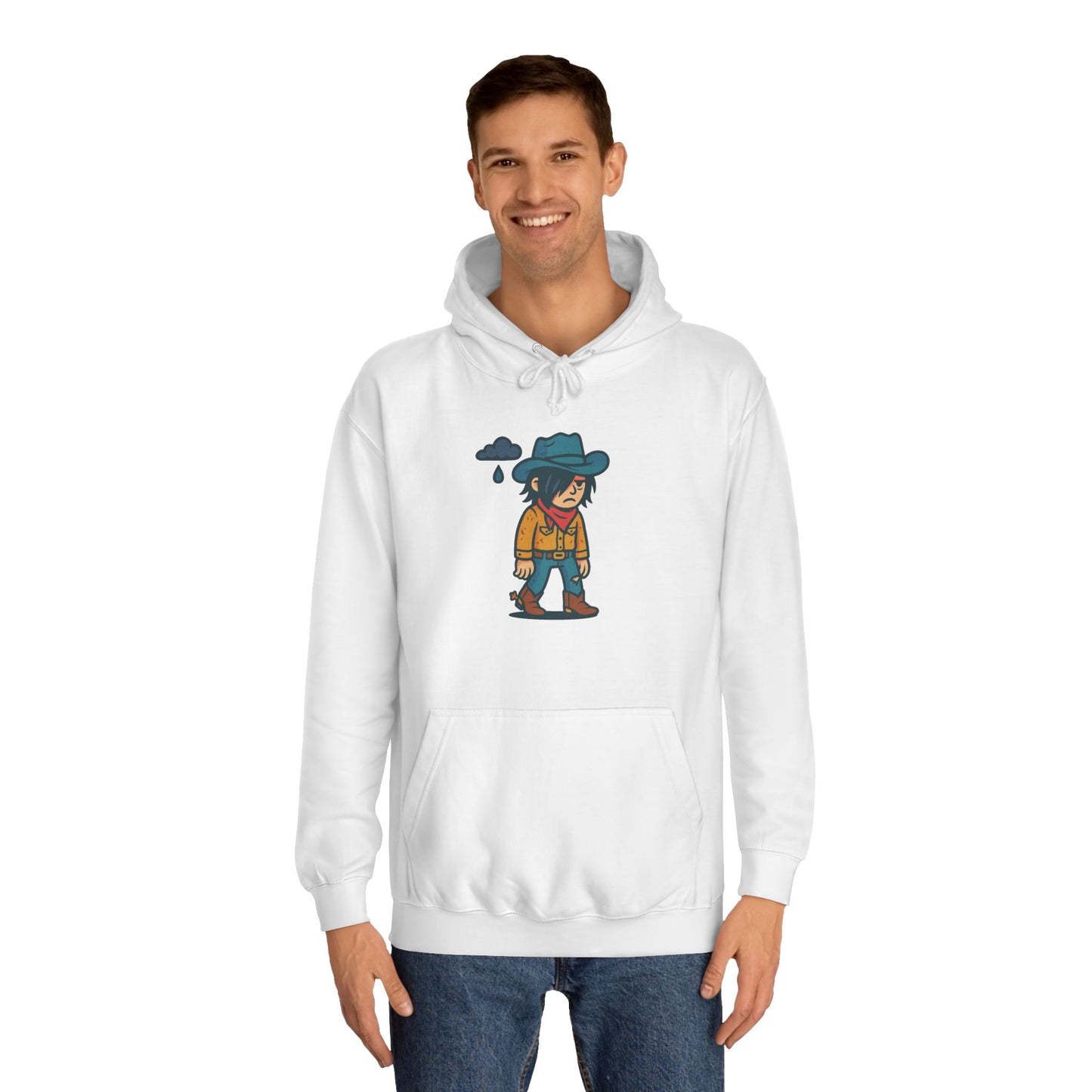 The Lonesome Drifter – Stormbound Cowboy Hoodie