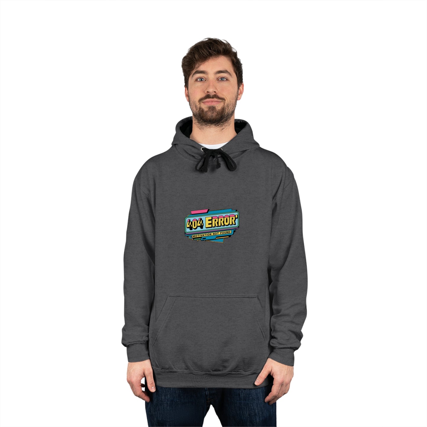 404 Error: Motivation Not Found Hoodie