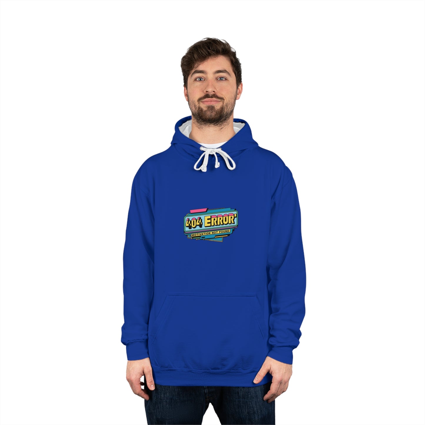 404 Error: Motivation Not Found Hoodie