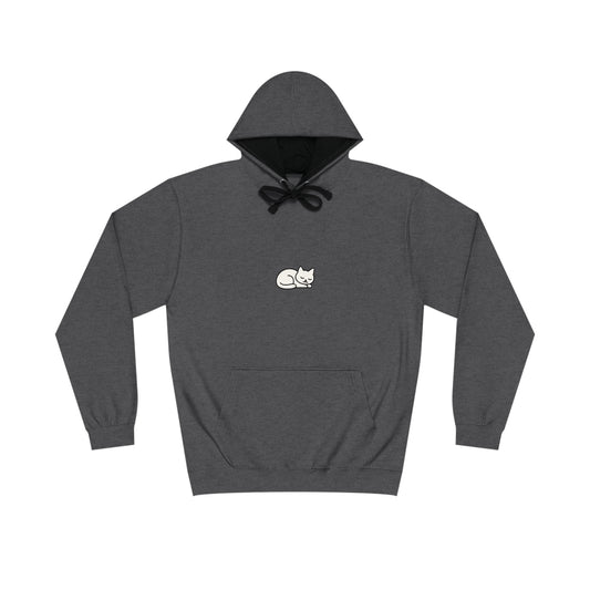 Minimalist Cat Hoodie