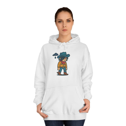 The Lonesome Drifter – Stormbound Cowboy Hoodie