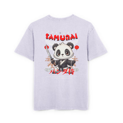 Samurai Oversized T-Shirt – Acid-Washed Streetwear with Warrior Spirit