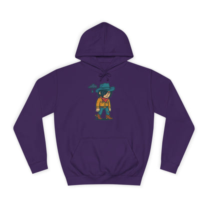 The Lonesome Drifter – Stormbound Cowboy Hoodie