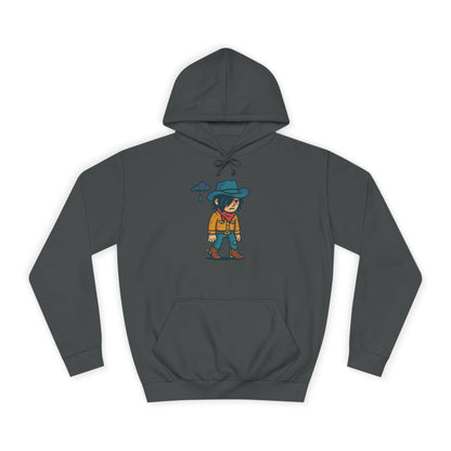 The Lonesome Drifter – Stormbound Cowboy Hoodie