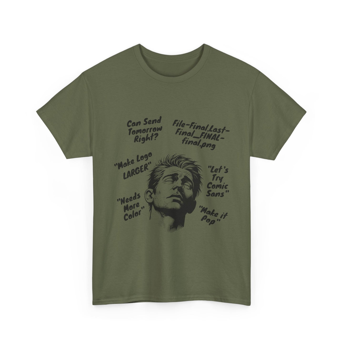 Funny Graphic Tee for Designers | Makes Great Gifting, Creative Wear, Casual Style, Unique Humor, Everyday Comfort