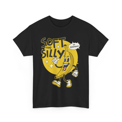 Playful Banana Graphic Tee, Soft and Silly Unisex T-Shirt, Fun Gift, Summer Outfit, Casual Wear, Birthday Present