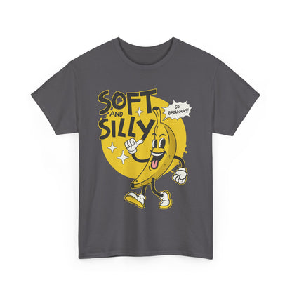 Playful Banana Graphic Tee, Soft and Silly Unisex T-Shirt, Fun Gift, Summer Outfit, Casual Wear, Birthday Present