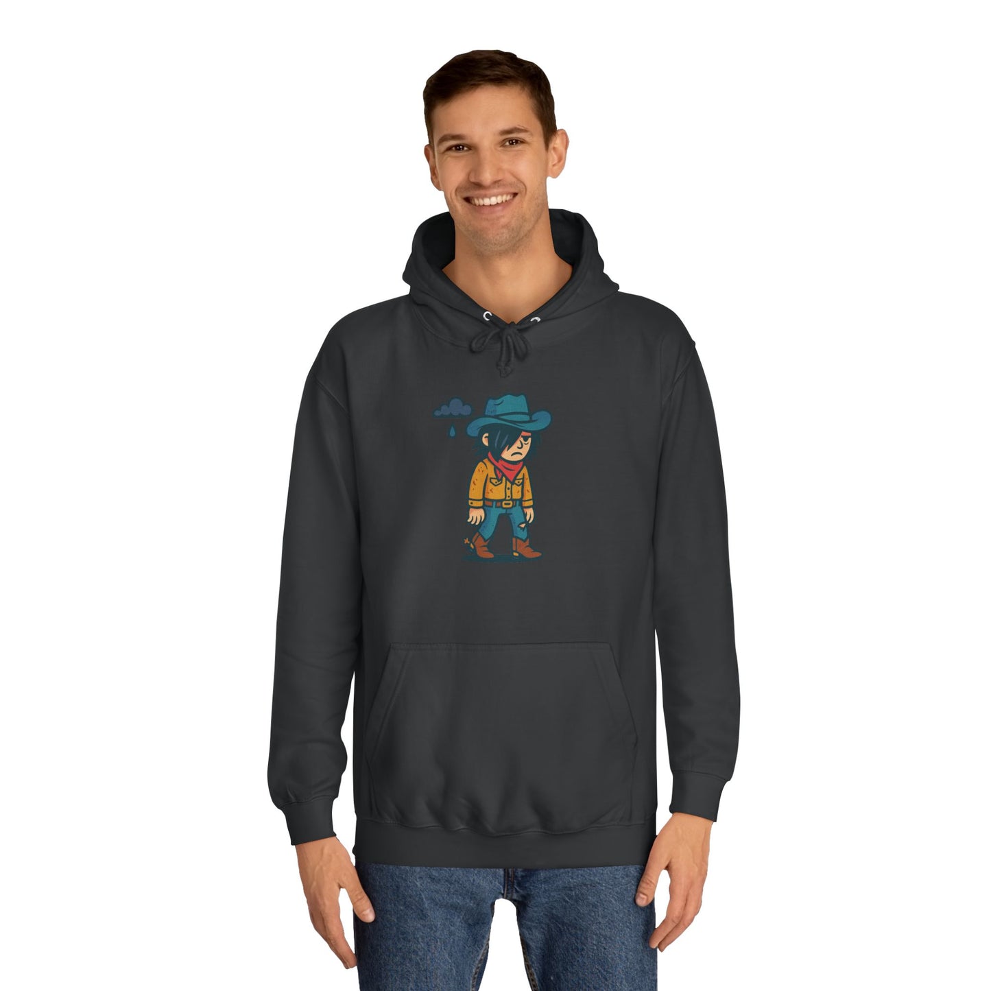 The Lonesome Drifter – Stormbound Cowboy Hoodie