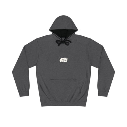 Minimalist Cat Hoodie